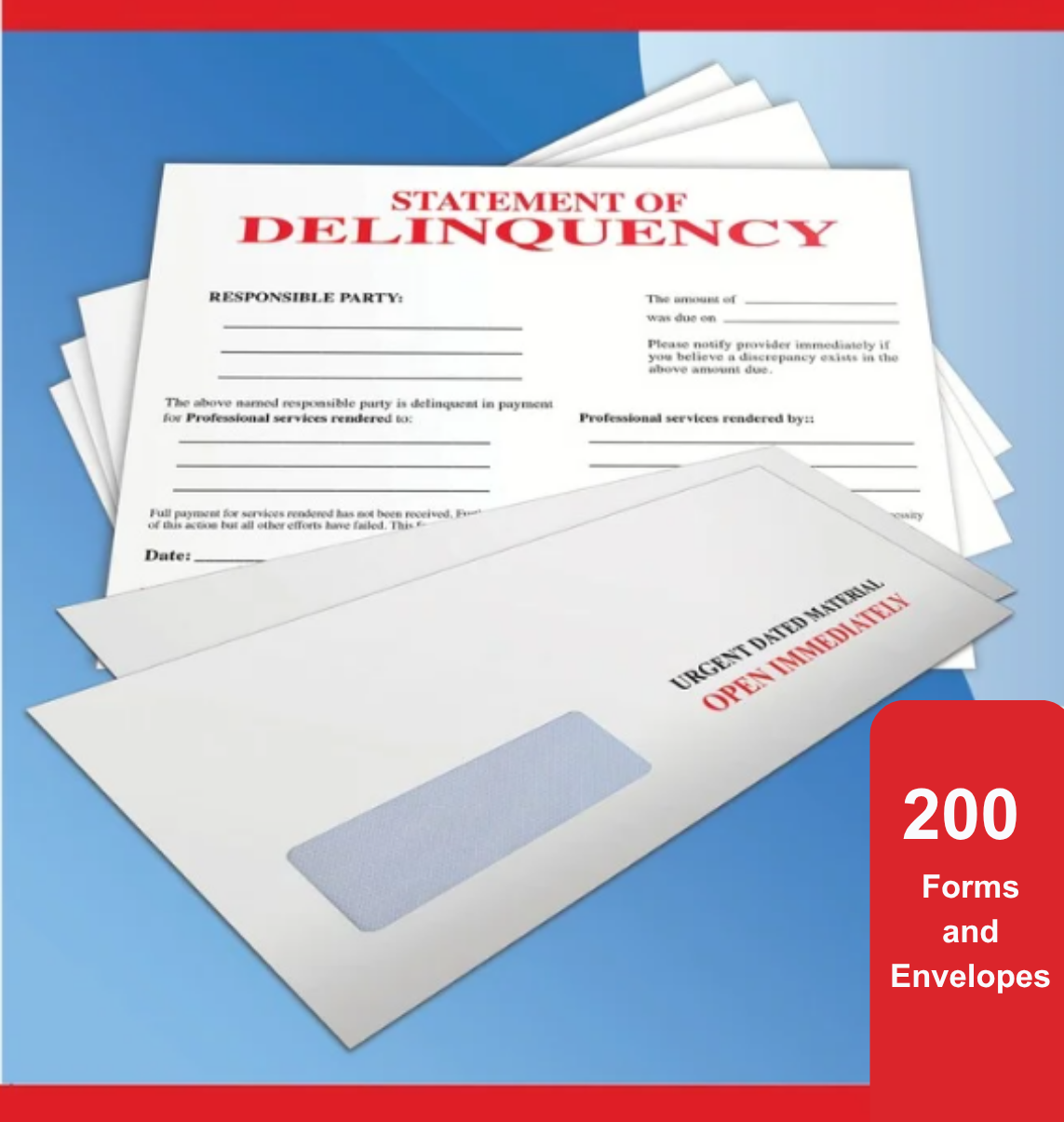 200 Forms and Envelopes